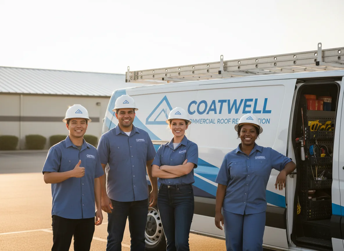 Commercial roof coating company in Gipsy, MO